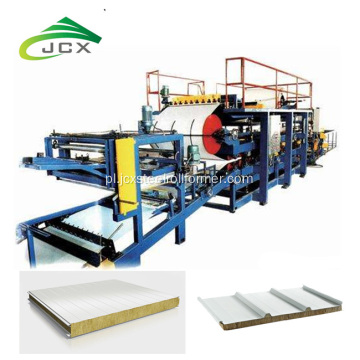 Ognioodporny Rock Wool Sandwich Making Machine Line